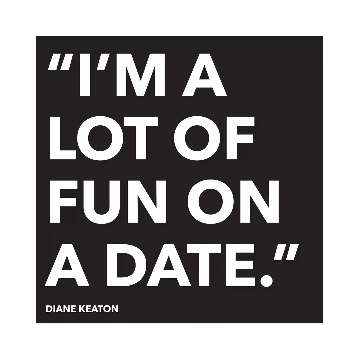 Diane Keaton Large Cleaning Cloth